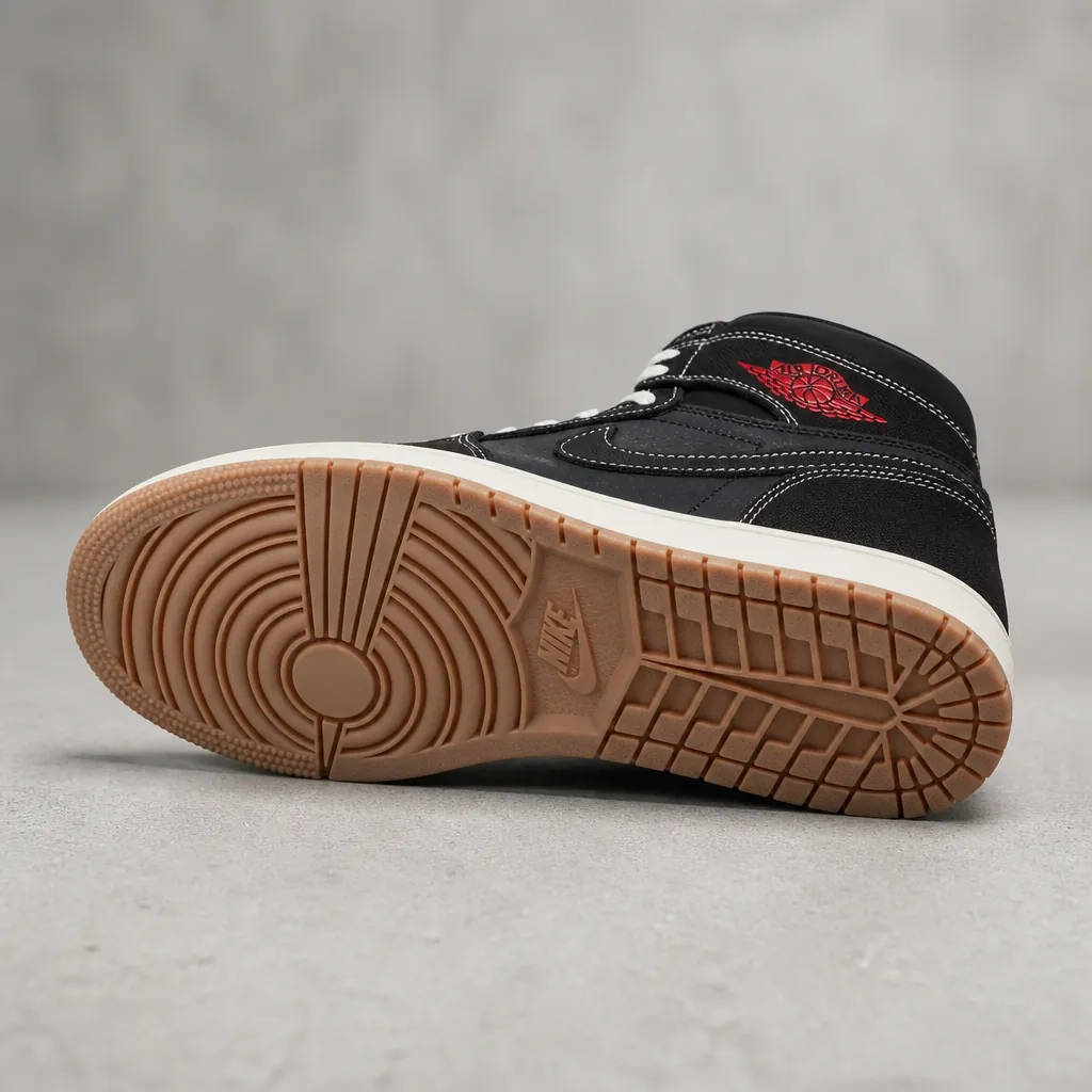 Flight Club sole view showing the outsole pattern